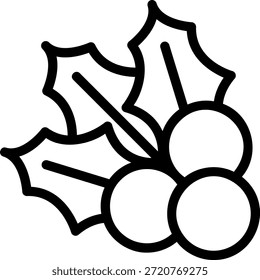 vetor de ilustração do ícone de linha do visco