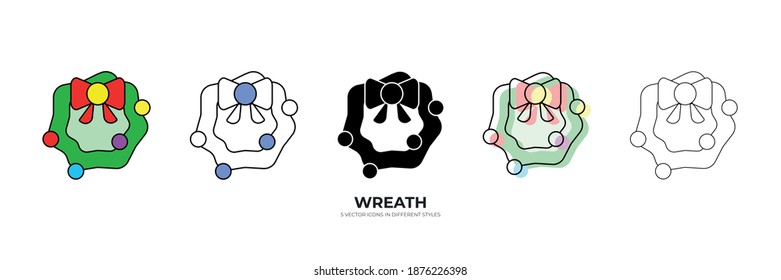 ICONO DE TIPO DE VECTOR DE PLANTA MISTLETA