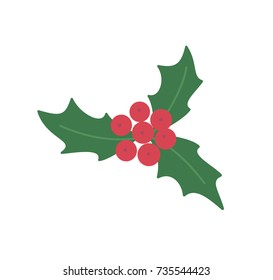 Mistletoe vector illustration