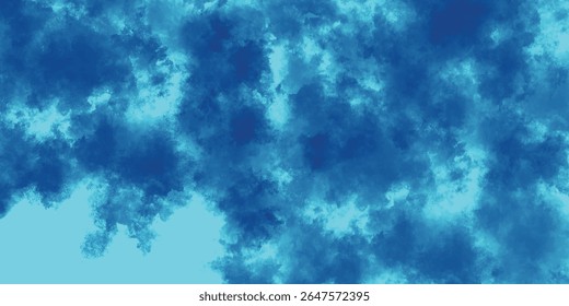 Misty Blue e Vapores Aqua formando um fluxo visual abstrato e pacífico

