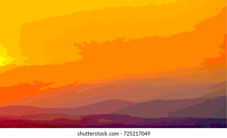  Misty fog on mountain slopes. abstract gradient background,EPS10