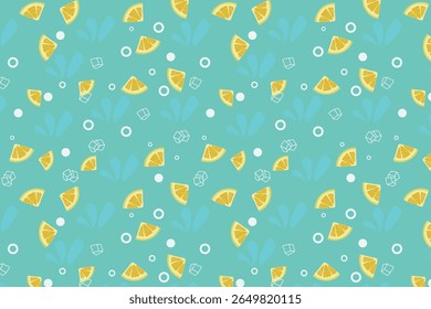 Misty Fruit Slices and faded citrus, perfect for romantic stationery and textile design, Product Packaging 