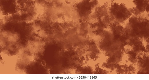 Misty Red Haze Espalhando-se através de uma paisagem arenosa e beijada pelo sol

