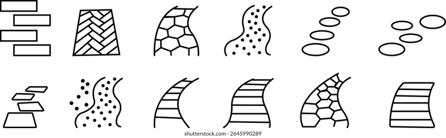 Passarela de pedra nebulosa definida através autêntica paisagem de jardim ao amanhecer com elementos de design oriental tradicional abraçada por nevoeiro suave criando atmosfera espiritual misteriosa para contemplação