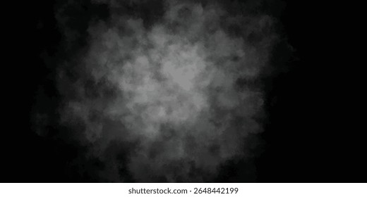 Misty Vapor e névoa fundo em tons de cinza suave e preto

