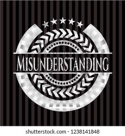 Misunderstanding silvery emblem
