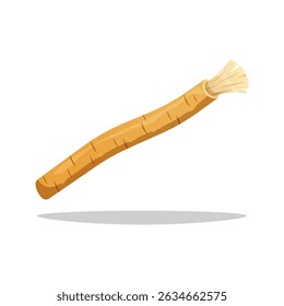 Miswak stick vector isolated on white background.