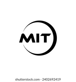 MIT Letter Logo Design, Inspiration for a Unique Identity. Modern Elegance and Creative Design. Watermark Your Success with the Striking this Logo.