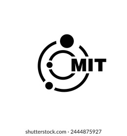 MIT letter logo design on white background. MIT logo. MIT creative initials letter Monogram logo icon concept. MIT letter design