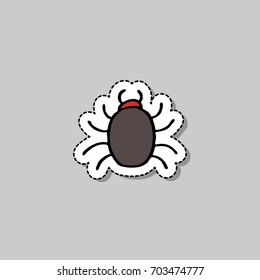 mite doodle icon