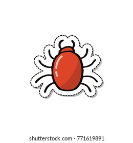 mite doodle icon