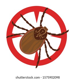 Mite vector icon.Cartoon vector icon isolated on white background mite.