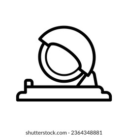 Miter saw free construction icon vector design illustration