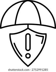 Mitigation Art vector Icon Design Illustration