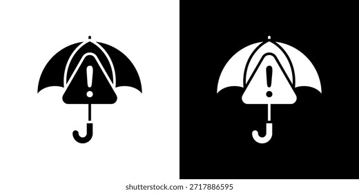 Ícone de atenuação preenchido com preto e branco.