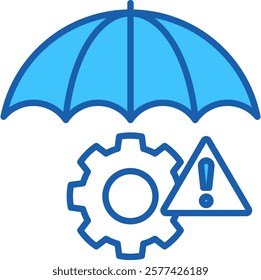 Mitigation Icon Element For Design