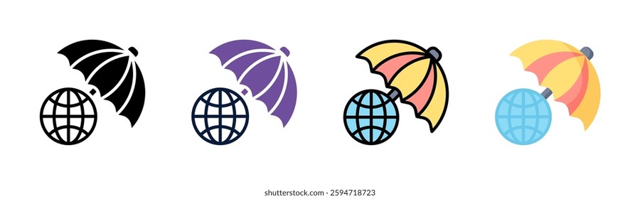 Mitigation Icon Element For Design