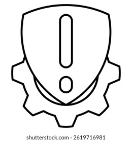 Mitigation icon represented by Mitigation symbol Line style.