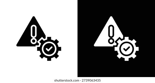 Mitigation Icon Sheet Black And White