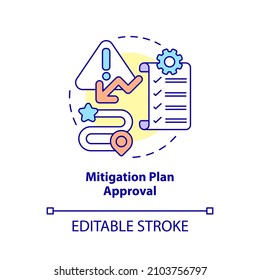 114 Mitigation Plan Icon Images, Stock Photos & Vectors | Shutterstock