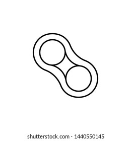 mitosis iconicon. Simple thin line, outline vector of Biology icons for UI and UX, website or mobile application