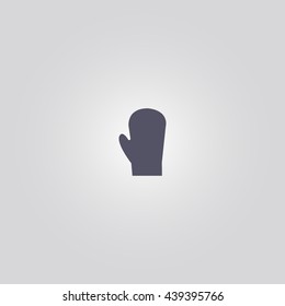 mitt icon. mitt sign
