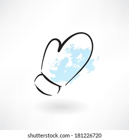 mitten grunge icon