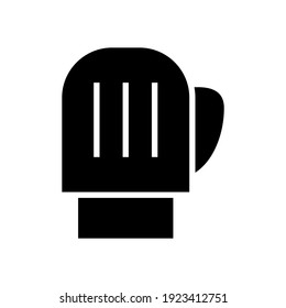 mitten icon or logo isolated sign symbol vector illustration - high quality black style vector icons
