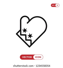Mitten vector icon