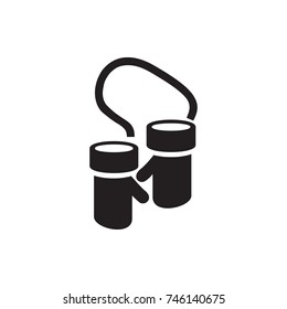 mittens icon illustration isolated vector sign symbol