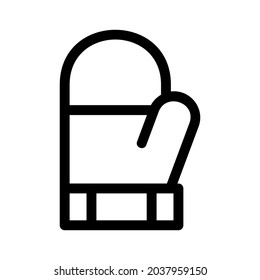mittens icon or logo isolated sign symbol vector illustration - high quality black style vector icons
