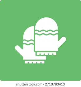 Mittens vector icon. Can be used for printing, mobile and web applications.