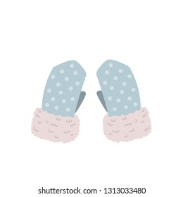 mittens vector illustration
