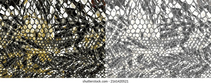 Mix animal skin prints. Fashionable print