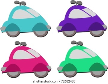 Mix of Car Windup Toys