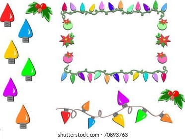 Mix of Christmas Lights