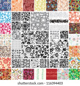 Mix Collection multicolored and monochrome seamless textures