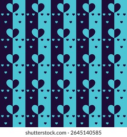 Mix Color Love Stripe Pattern. Perfect for art and crafts, digital paper, fabric printing, textile printing, packaging, scrapbooking, gift wrap, background and more.

