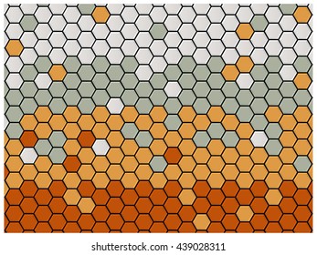 mix color polygon brick wall, polygon pattern, subway tile