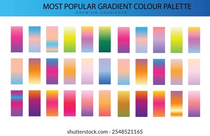 Mix Colorful gradient, Abstract blurred gradient background.