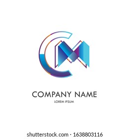 a mix of digital technology logos with color gradations