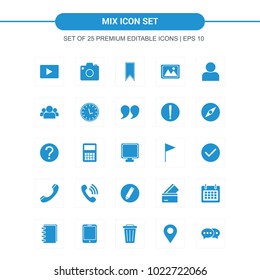 Mix Icon set