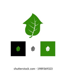 mix are leaf y house hacer un logotipo sencillo para su empresa