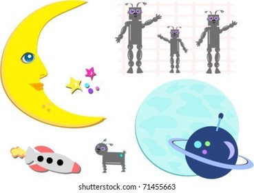 Mix of Outer Space Pictures