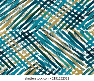 Mix paint wallpaper vector design. Brush strokes lines decorative surface. Acrylic paint retro background.