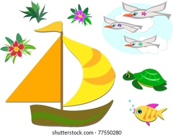 Mix of Tropical Images