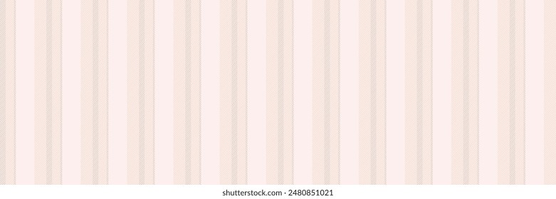 Mix vector pattern stripe, aesthetic textile lines seamless. Repetitive texture fabric vertical background in light and white colors palette.