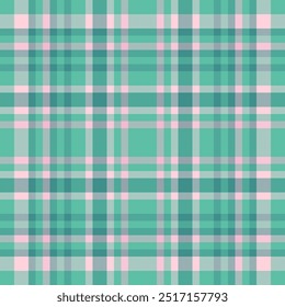 Mix vector seamless tartan, october background plaid texture. Bedroom textile fabric pattern check in teal and light colors.