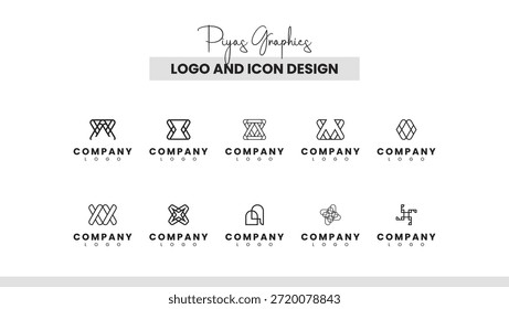 Mixed Abstract Logo Design Collection
