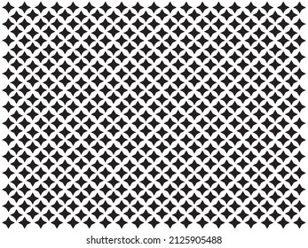 Mixed alternating star black background.